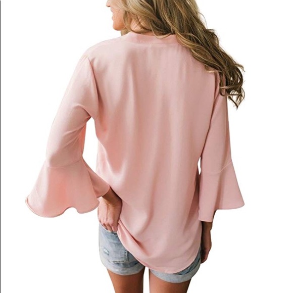 💐MACI Womens 3/4 Bell Sleeve Blouse💐 - Picture 3 of 3